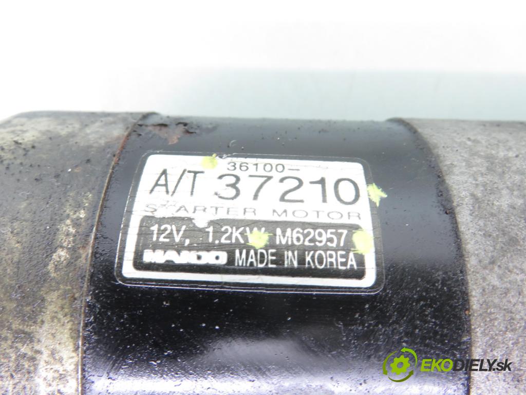 HYUNDAI SANTA FÉ I (SM) SUV 2004 127,00 2.7 V6 4x4 - G6BA 2656,00 Štartér 3610037210 ; M62957 (Štartér)