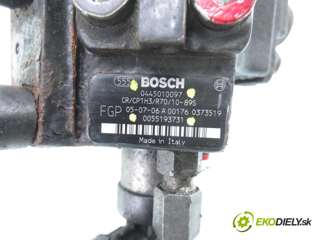 OPEL ZAFIRA B (A05) MINIVAN 2005 88,00 1.9 CDTI 8V 120 - Z 19 DT 1910,00 pumpa vysokého TLAK: 0445010097 ; 0055193731 ; 092840061