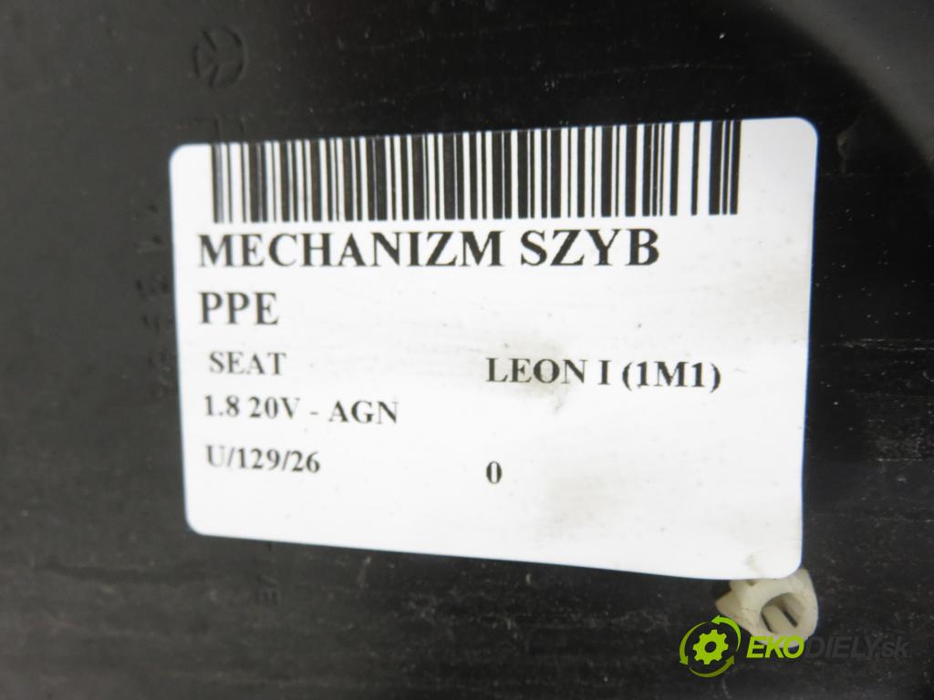 SEAT LEON (1M1) HB 2001 92,00 1.8 20V - AGN 1781,00 Mechanizmus okien 1C0959802C ; 1M2962415