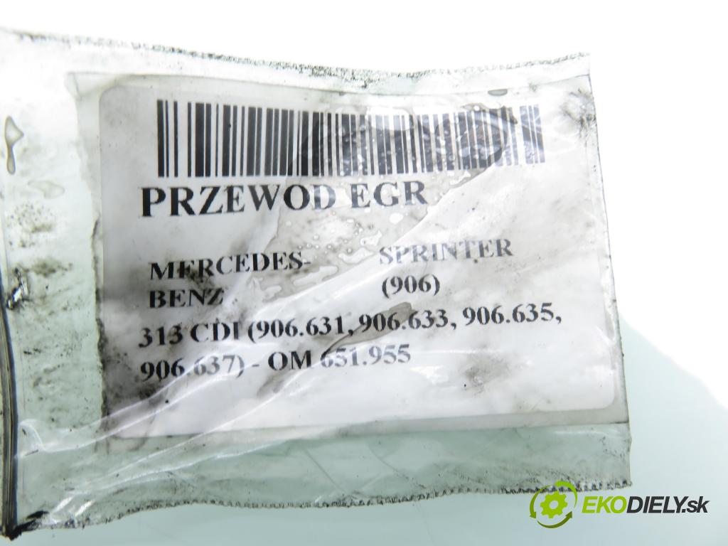 MERCEDES-BENZ SPRINTER 3,5-t Skrzynia (906) FURGON 2011 95,00 313 CDI (906.631, 906.633, 906.635, 906.637) - OM  2143,00 rúrka EGR 6511400308