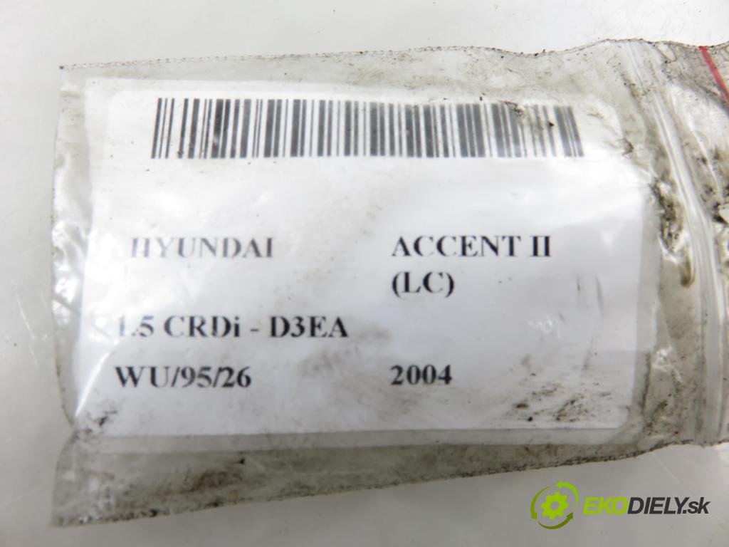 HYUNDAI ACCENT II (LC) LIFTBACK 2004 60,00 1.5 CRDi - D3EA 1493,00 vstrekovač 3380027900 ; 0445110126 (Vstrekovač paliva)