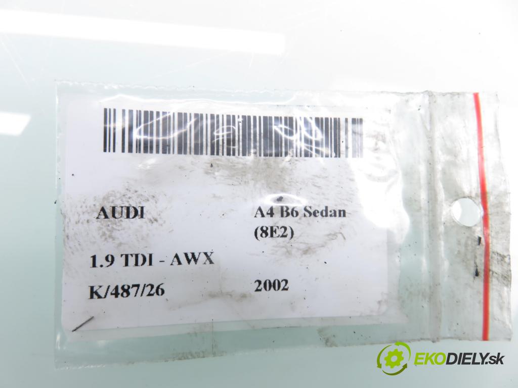 AUDI A4 (8E2, B6) SEDAN 2002 96,00 1.9 TDI PD 130 - AWX 1896,00 Rúra intercoolera turba 8E0145834M