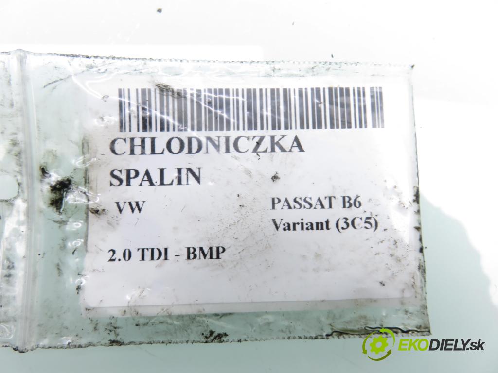 VW PASSAT B6 Variant (3C5) KOMBI 2006 103,00 2.0 TDI PD 8V 140 - BMP 1968,00 Chladič spalín 03G131512G
