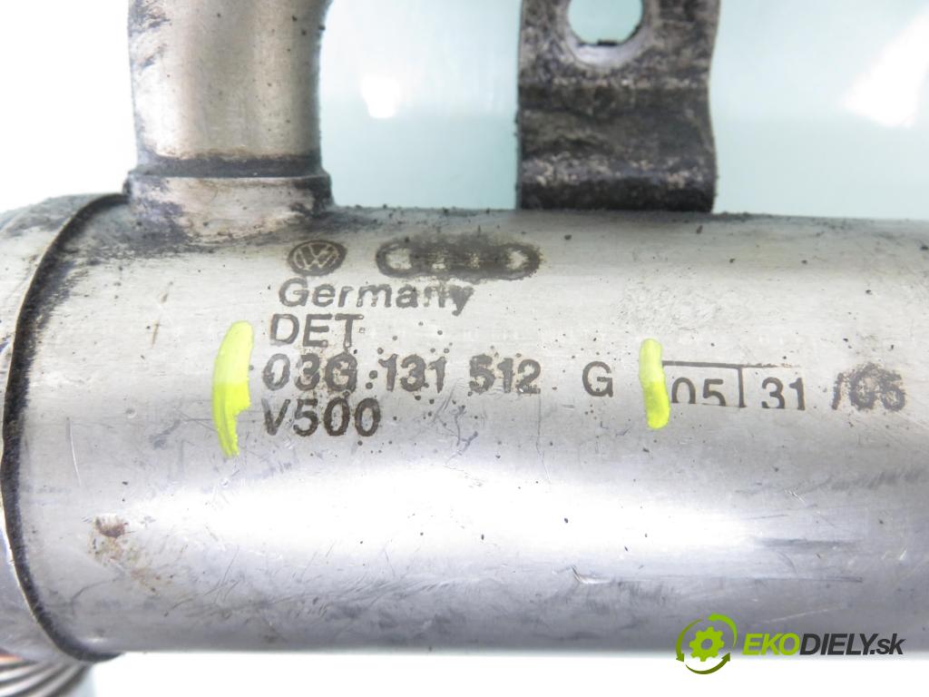 VW PASSAT B6 Variant (3C5) KOMBI 2006 103,00 2.0 TDI PD 8V 140 - BMP 1968,00 Chladič spalín 03G131512G
