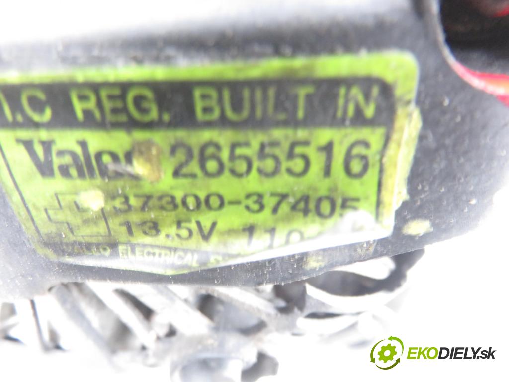 HYUNDAI SANTA FÉ I (SM) SUV 2004 127,00 2.7 V6 4x4 - G6BA 2656,00 Alternátor 3730037405 ; 2655516 (Alternátor)