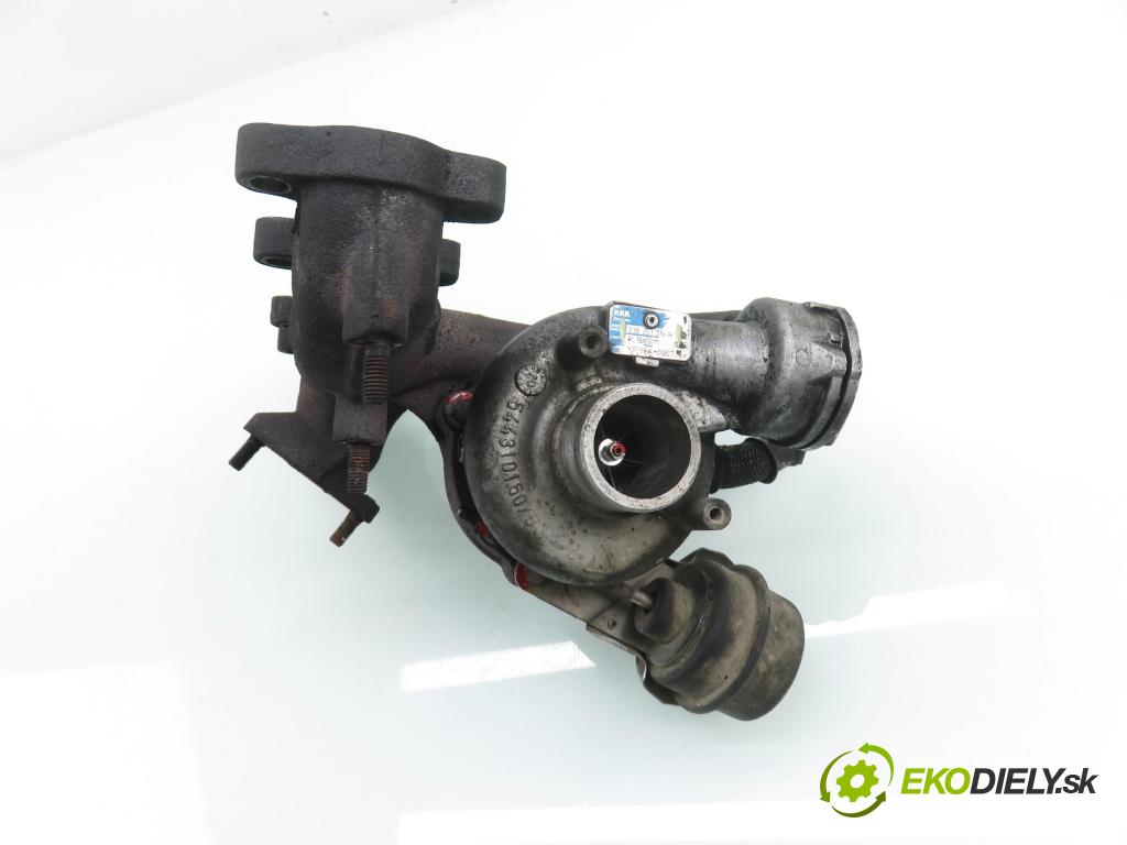VW GOLF IV (1J1) HB 2003 74,00 1.9 TDI PD 101 - AXR 1896,00 RYCHLONABÍJEČKA: 038253016N (Kompletní turbodmychadlo)