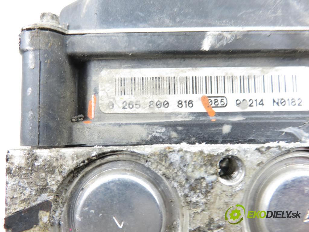 SKODA ROOMSTER (5J) HB 2010 51,00 1.4 TDI - BNM 1422,00 Pumpa ABS 0265800816 (Pumpa ABS)