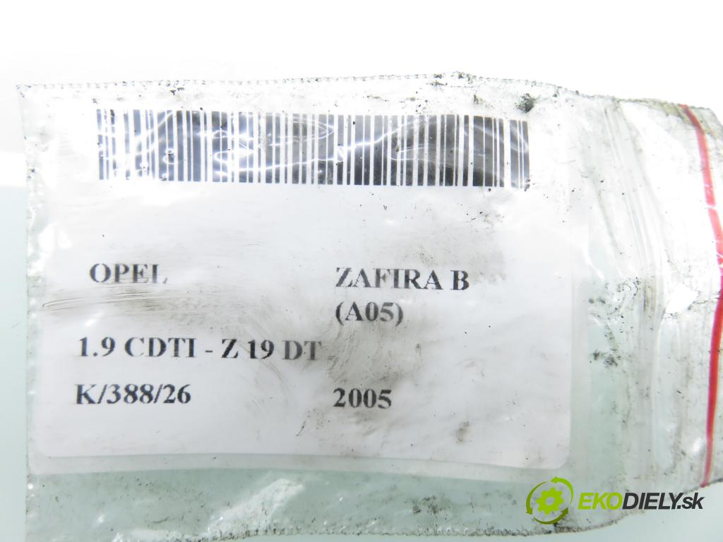 OPEL ZAFIRA B (A05) MINIVAN 2005 88,00 1.9 CDTI 8V 120 - Z 19 DT 1910,00 vstřikovač 0445110165 (Vstřikovač paliva)