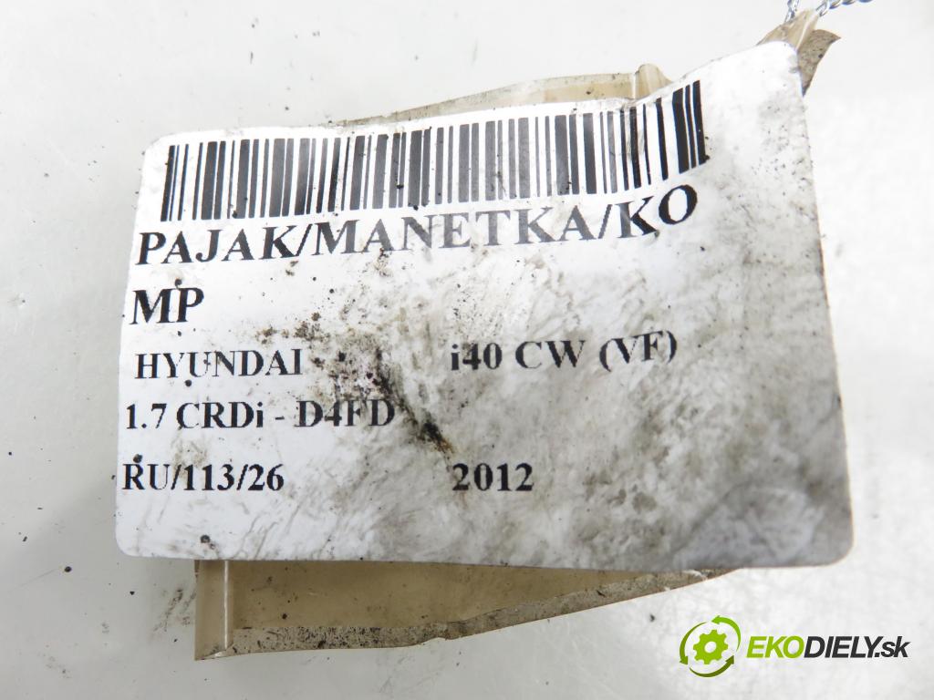 HYUNDAI i40 CW (VF) KOMBI 2012 100,00 1.7 CRDi 136 - D4FD 1685,00 páčka/prepínač 934202Y660 ; 3753MA2211
