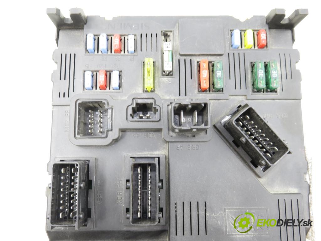 PEUGEOT PARTNER Skrzynia (5_, G_) FURGON 2005 51,00 1.9 D - WJY (DW8B) 1868,00 MODUL BSI S118085120E