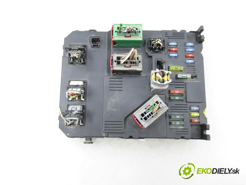 PEUGEOT PARTNER Skrzynia (5_, G_) FURGON 2005 51,00 1.9 D - WJY (DW8B) 1868,00 MODUL BSI S118085120E