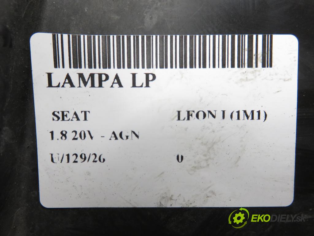 SEAT LEON (1M1) HB 2001 92,00 1.8 20V - AGN 1781,00 Svetlo LP 1M1941001D