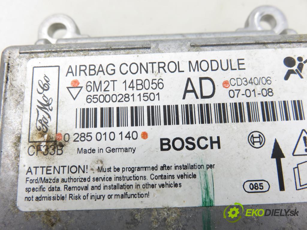 FORD S-MAX (WA6) MINIVAN 2007 92,00 1.8 TDCi 125 - QYWA 1753,00 MODUL air BAG 6M2T14B056AD ; 0285010140
