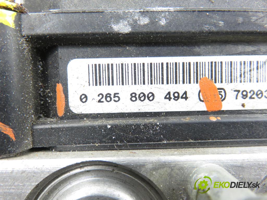 FIAT SEDICI (189_) CROSSOVER 2008 88,00 1.9 D Multijet 120 4x4 - D19AA 1910,00 Pumpa ABS 0265800494 (Pumpa ABS)