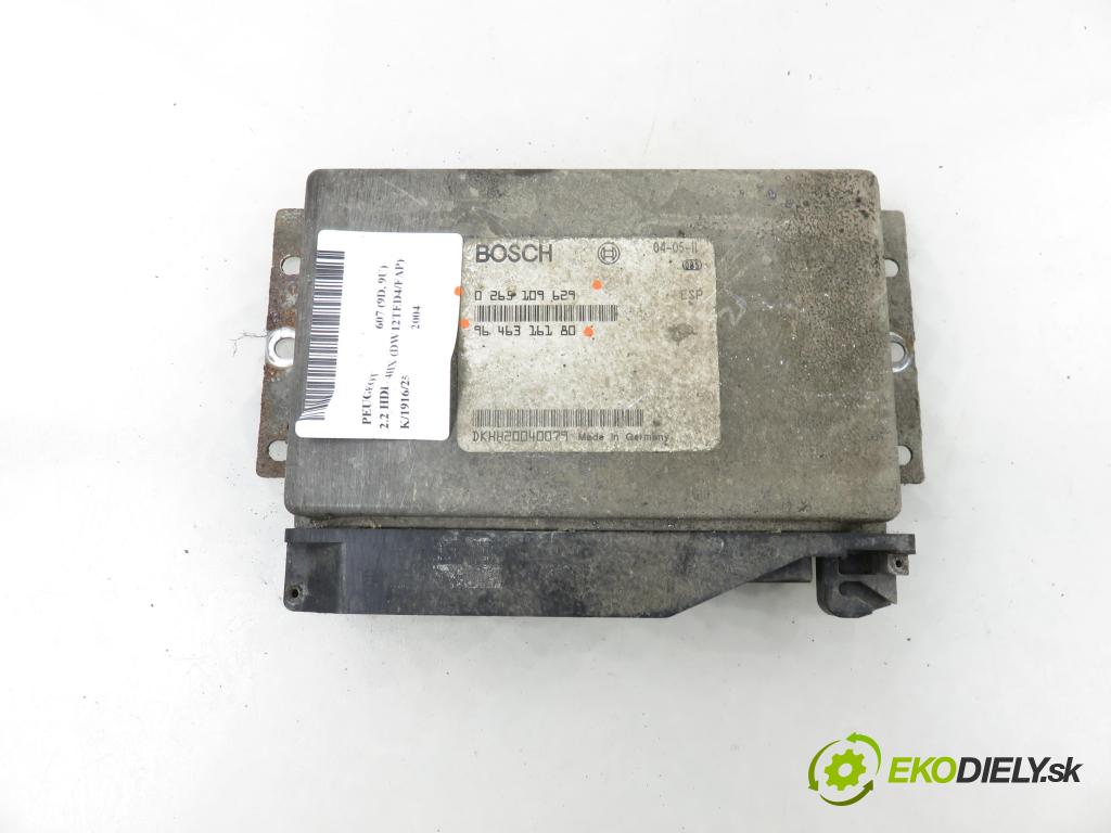 PEUGEOT 607 (9D, 9U) SEDAN 2004 98,00 2.2 HDI - 4HX (DW12TED4/FAP) 2179,00 Riadiaca jednotka Motor 0265109629 ; 9646316180