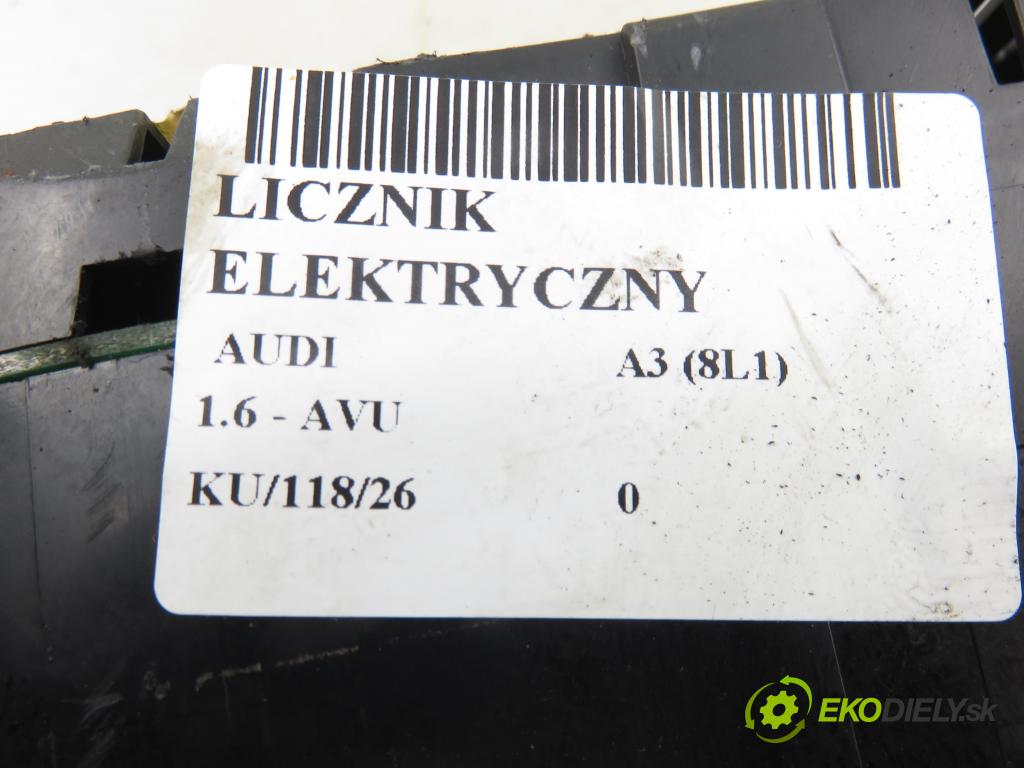 AUDI A3 (8L1) HB 2001 75,00 1.6 - AVU 1595,00 Prístrojovka elektrický 110080142