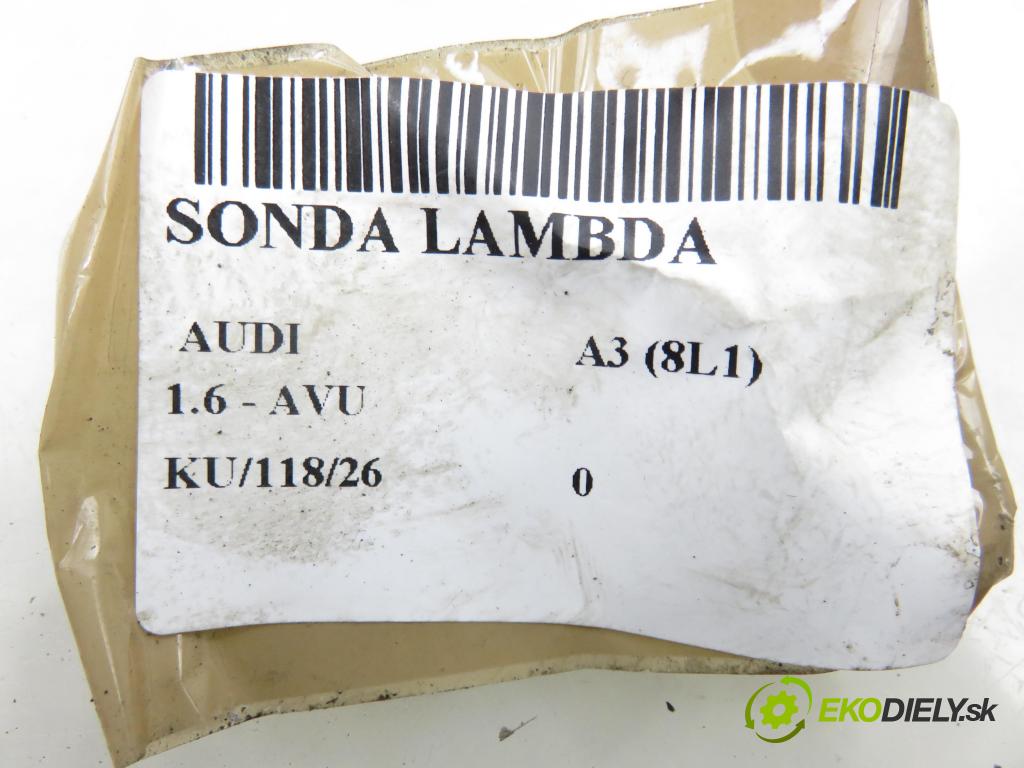 AUDI A3 (8L1) HB 2001 75,00 1.6 - AVU 1595,00 sonda lambda 0258007351 (Lambda sonda)