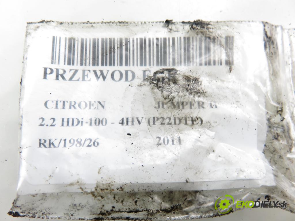 CITROEN JUMPER Skrzynia FURGON 2011 74,00 2.2 HDi 100 - 4HV (P22DTE) 2198,00 trubka EGR 6U3Q9F467AD