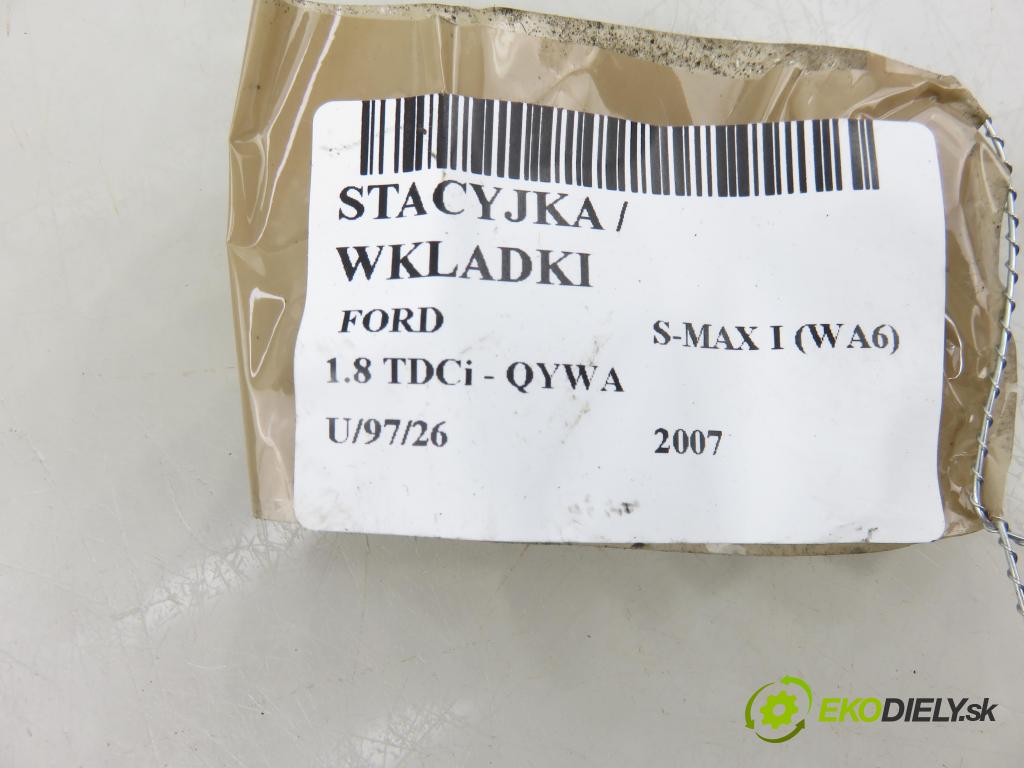 FORD S-MAX (WA6) MINIVAN 2007 92,00 1.8 TDCi 125 - QYWA 1753,00 spinačka / zámky 3M5135880AC