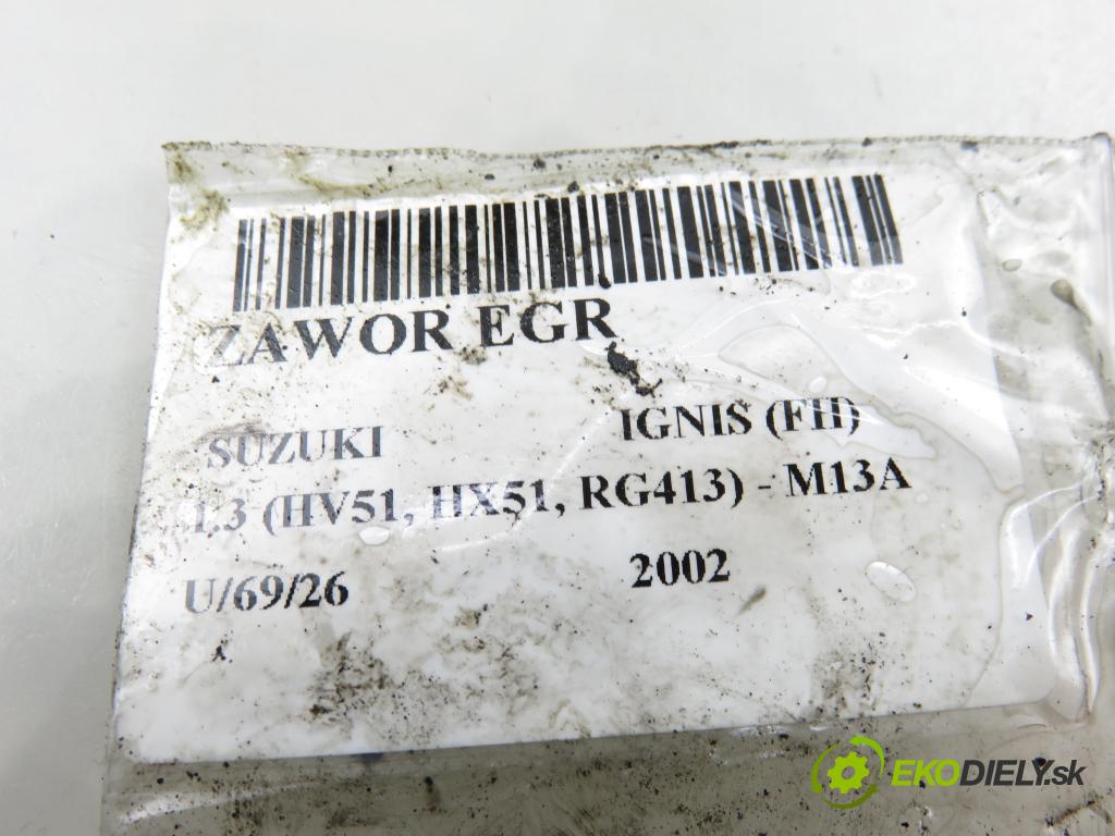 SUZUKI IGNIS (FH) HB 2002 61,00 1.3 (HV51, HX51, RG413) - M13A 1328,00 VENTIL EGR