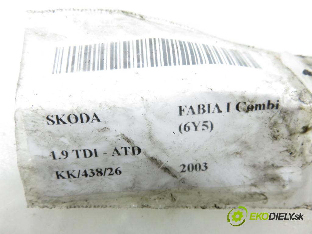SKODA FABIA I Combi (6Y5) KOMBI 2003 74,00 1.9 TDI - ATD 1896,00 vstříkovač 038130073AJ ; 0414720037 (Vstřikovač paliva)