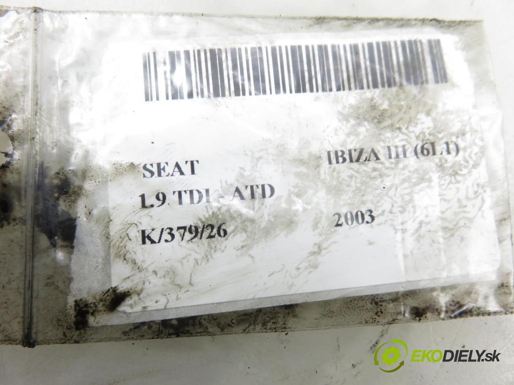 SEAT IBIZA III (6L1) HB 2003 74,00 1.9 TDI - ATD 1896,00 vstříkovač 038130073AJ ; 0414720037 (Vstřikovač paliva)