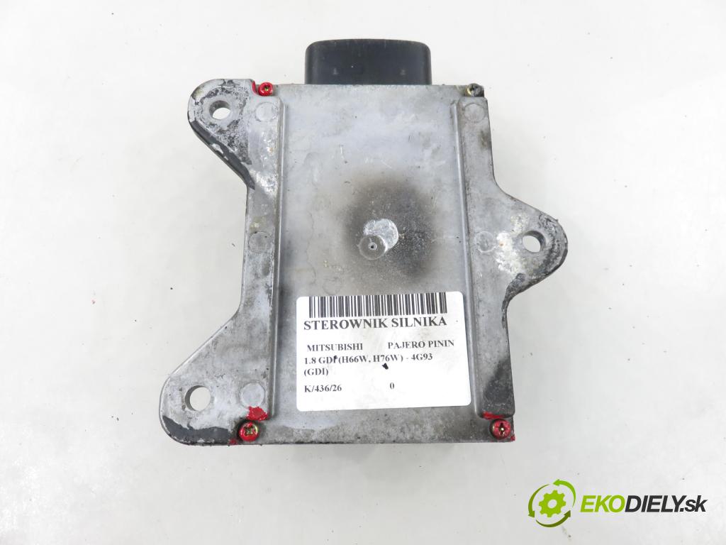 MITSUBISHI PAJERO PININ (H6_W, H7_W) SUV 2001 88,00 1.8 GDI (H66W, H76W) - 4G93 (GDI) 1834,00 riadiaca jednotka / MODUL INNE: MR507766 ; E8T11671