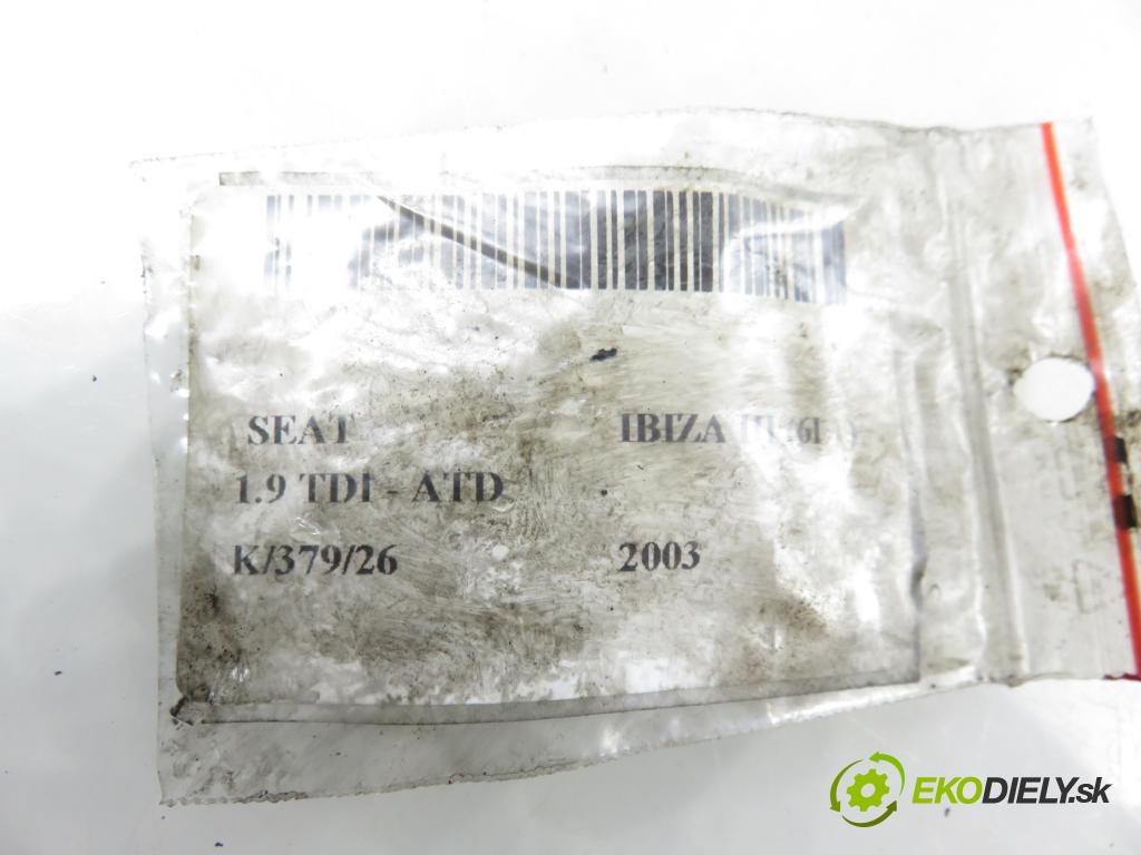 SEAT IBIZA III (6L1) HB 2003 74,00 1.9 TDI - ATD 1896,00 Vstrekovač 038130073AJ ; 0414720037 (Vstrekovač paliva)