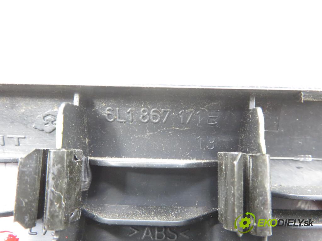 SEAT IBIZA III (6L1) HB 2005 47,00 1.2 12V - AZQ 1198,00 Panel ovládaní oken 6L1867171E