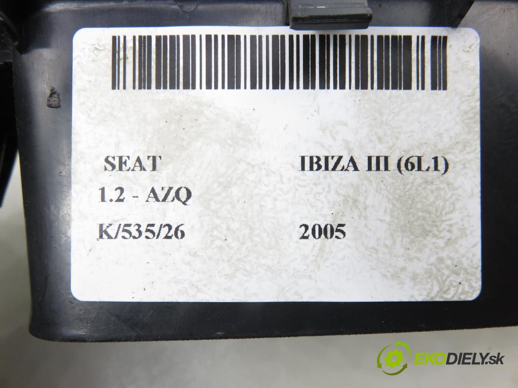 SEAT IBIZA III (6L1) HB 2005 47,00 1.2 12V - AZQ 1198,00 Panel ovládaní oken 6L1867171E