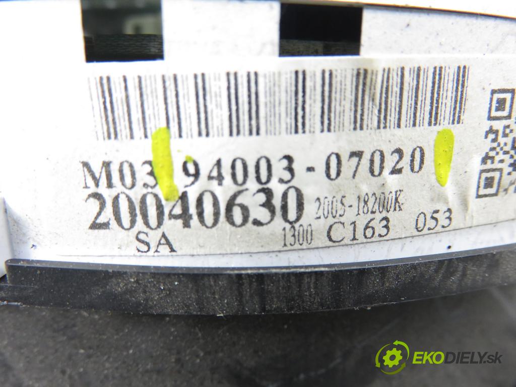 KIA PICANTO (BA) HB 2004 48,00 1.1 - G4HG 1086,00 Prístrojovka elektrický 9400307020