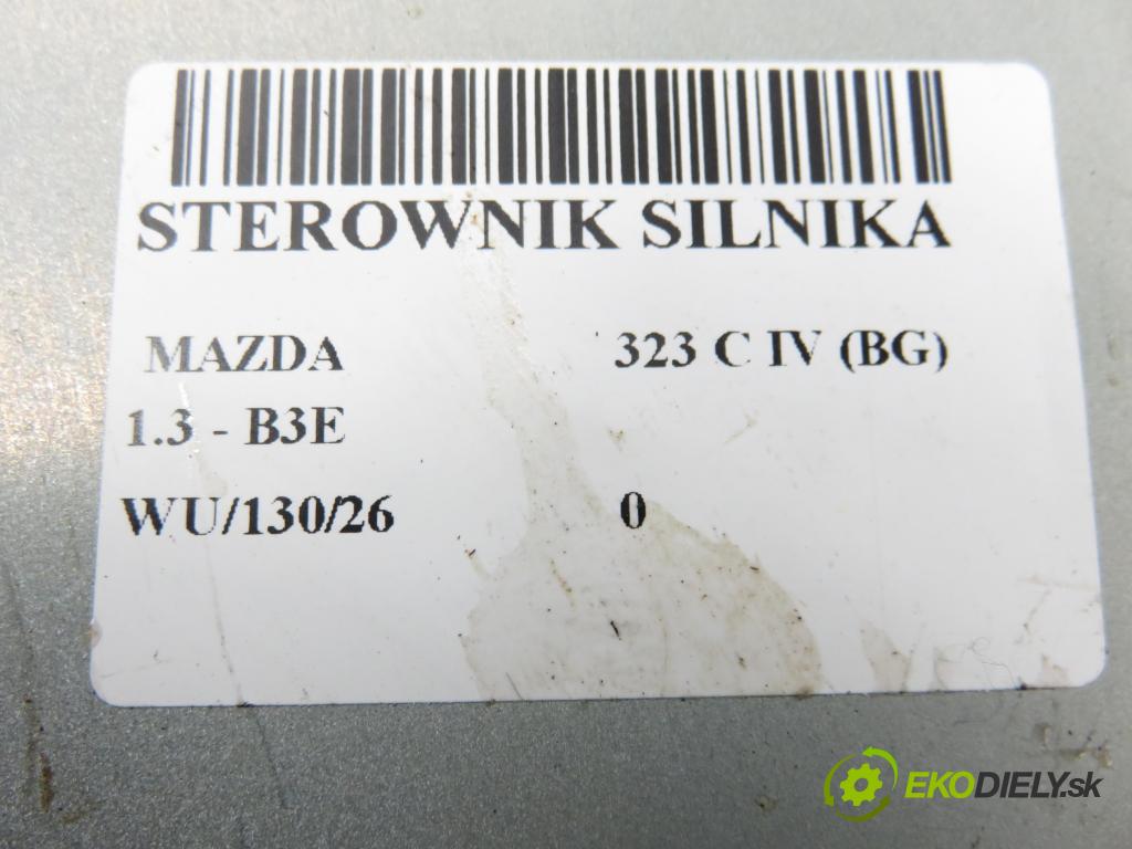 MAZDA 323 C IV (BG) HB 1993 49,00 1.3 - B3E 1324,00 Riadiaca jednotka Motor 0797004100