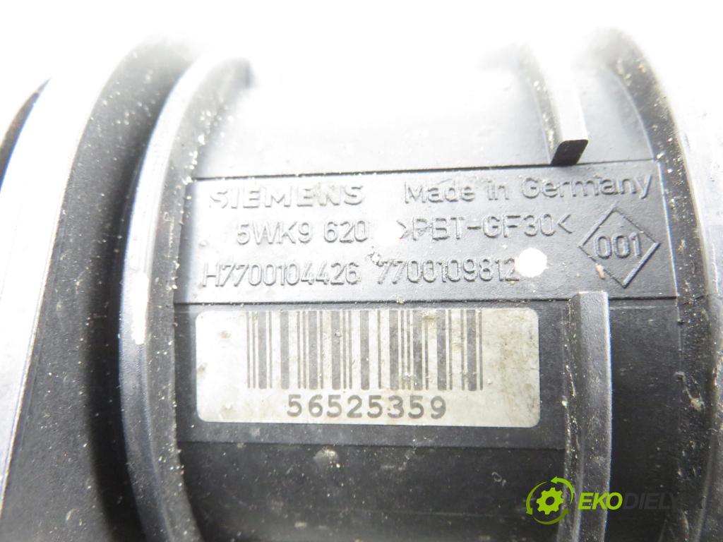 RENAULT SCENIC I (JA0/1_) MINIVAN 2002 75,00 1.9 dCi 102 - F9Q 732 1870,00 váha vzduchu vzduchu 5WK9620 ; H7700104426 ; 7700109812