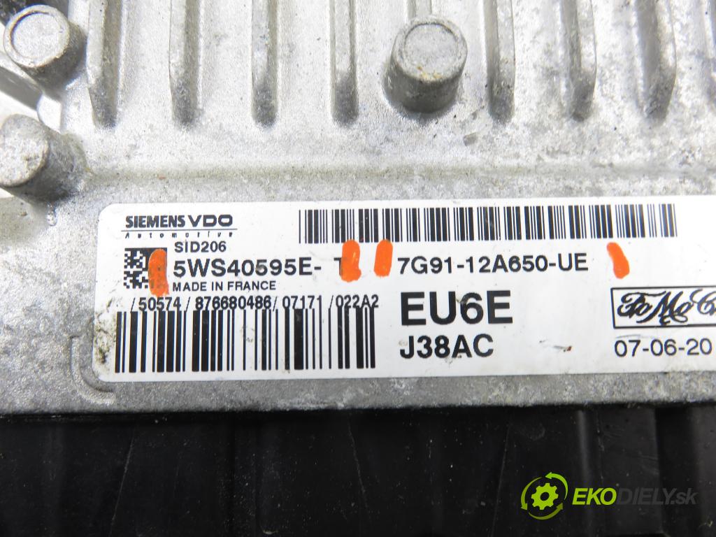 FORD MONDEO IV Turnier (BA7) KOMBI 2007 103,00 2.0 TDCi - QXBA 1997,00 Riadiaca jednotka Motor 7G9112A650UE ; 5WS40595ET