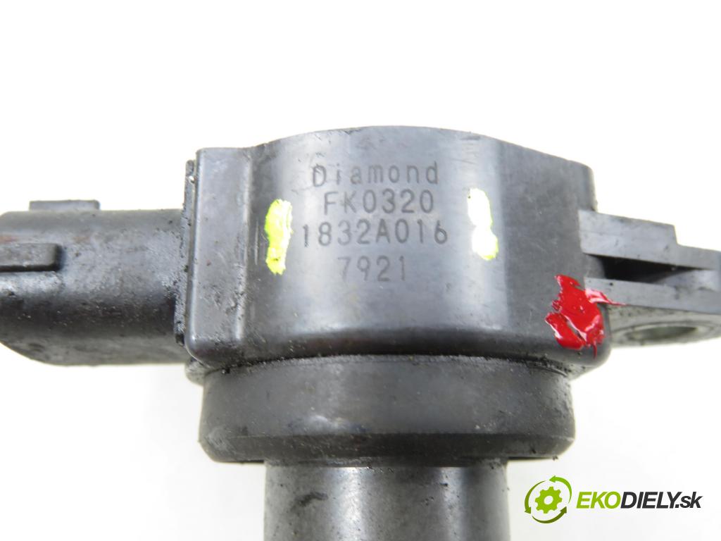 MITSUBISHI OUTLANDER II (CW_W) SUV 2008 125,00 2.4 MIVEC 4WD (CW5W) - 4B12 2360,00 cívka zapalovací 1832A016 ; FK0320