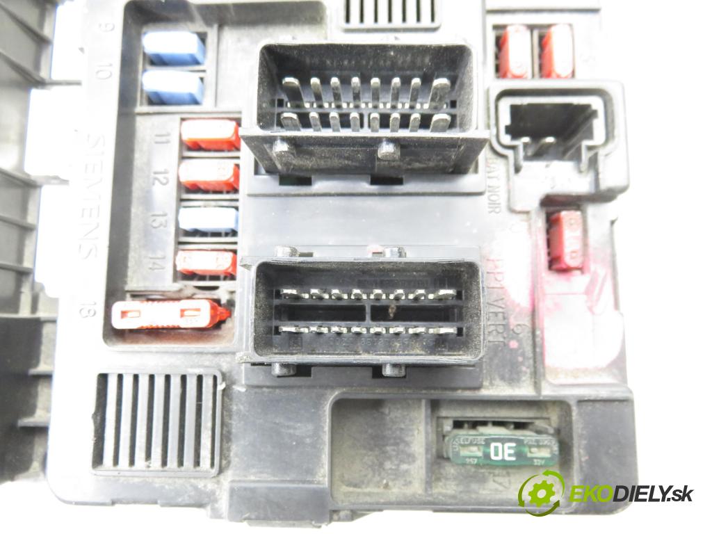 PEUGEOT PARTNER Skrzynia (5_, G_) FURGON 2005 51,00 1.9 D - WJY (DW8B) 1868,00 MODUL BSM U118470002J ; 9650618580