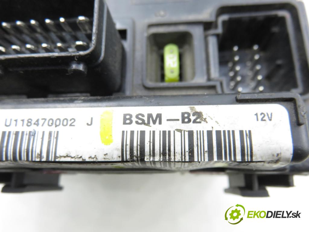 PEUGEOT PARTNER Skrzynia (5_, G_) FURGON 2005 51,00 1.9 D - WJY (DW8B) 1868,00 MODUL BSM U118470002J ; 9650618580