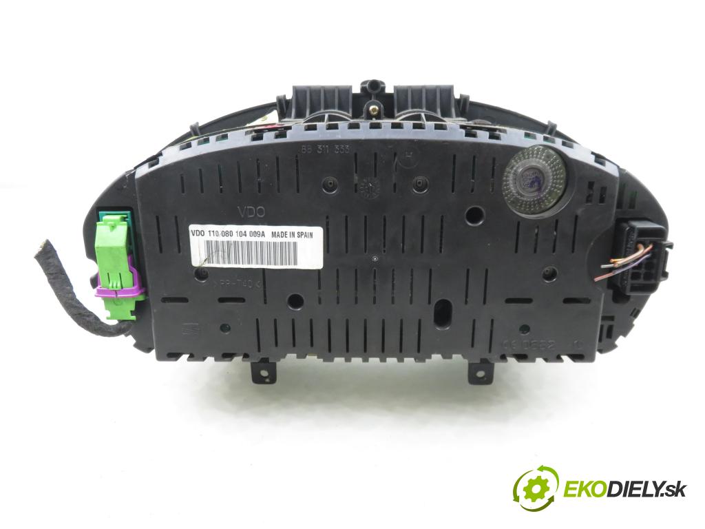 SEAT IBIZA III (6L1) HB 2005 47,00 1.2 12V - AZQ 1198,00 prístrojovka elektrický 6L0920801