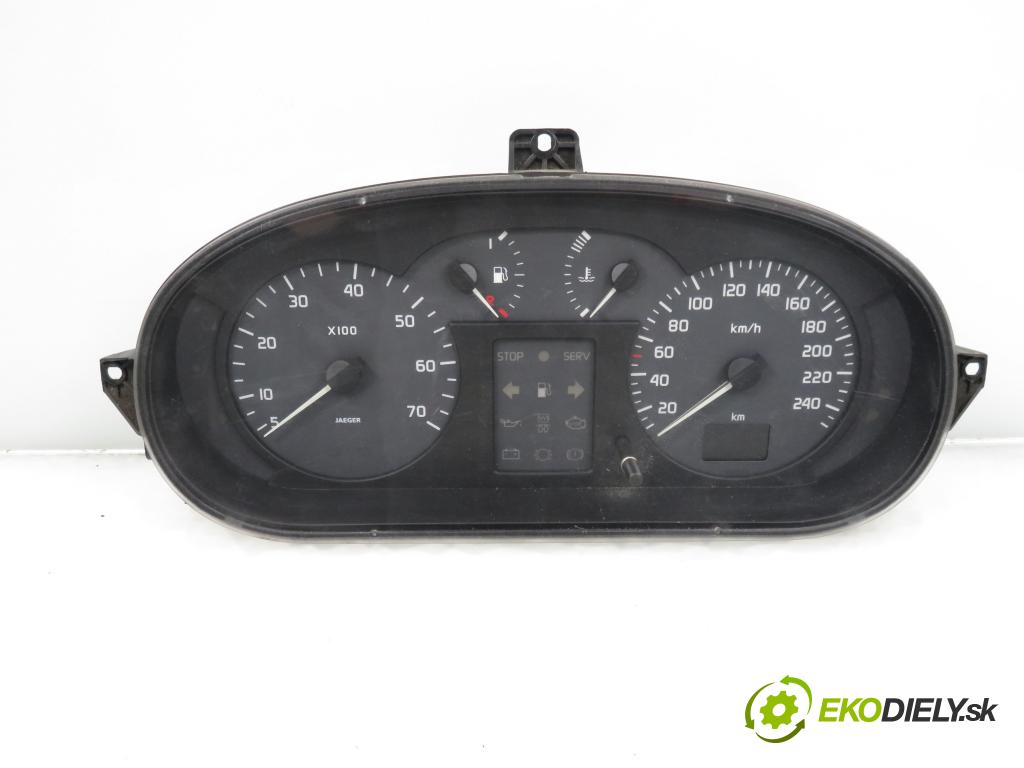 RENAULT SCENIC I (JA0/1_) MINIVAN 2002 75,00 1.9 dCi 102 - F9Q 732 1870,00 Prístrojovka elektrický 8200071811