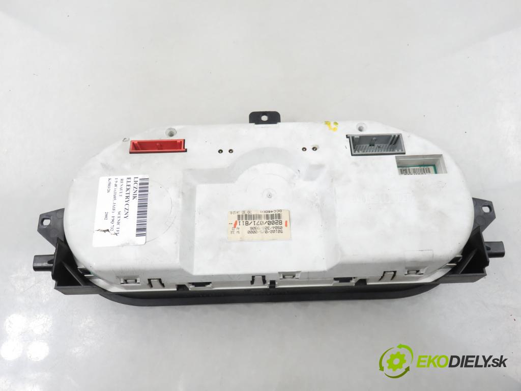 RENAULT SCENIC I (JA0/1_) MINIVAN 2002 75,00 1.9 dCi 102 - F9Q 732 1870,00 prístrojovka elektrický 8200071811