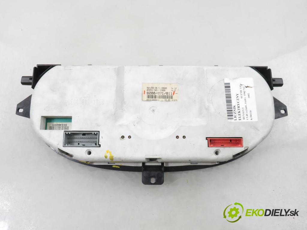 RENAULT SCENIC I (JA0/1_) MINIVAN 2002 75,00 1.9 dCi 102 - F9Q 732 1870,00 prístrojovka elektrický 8200071811