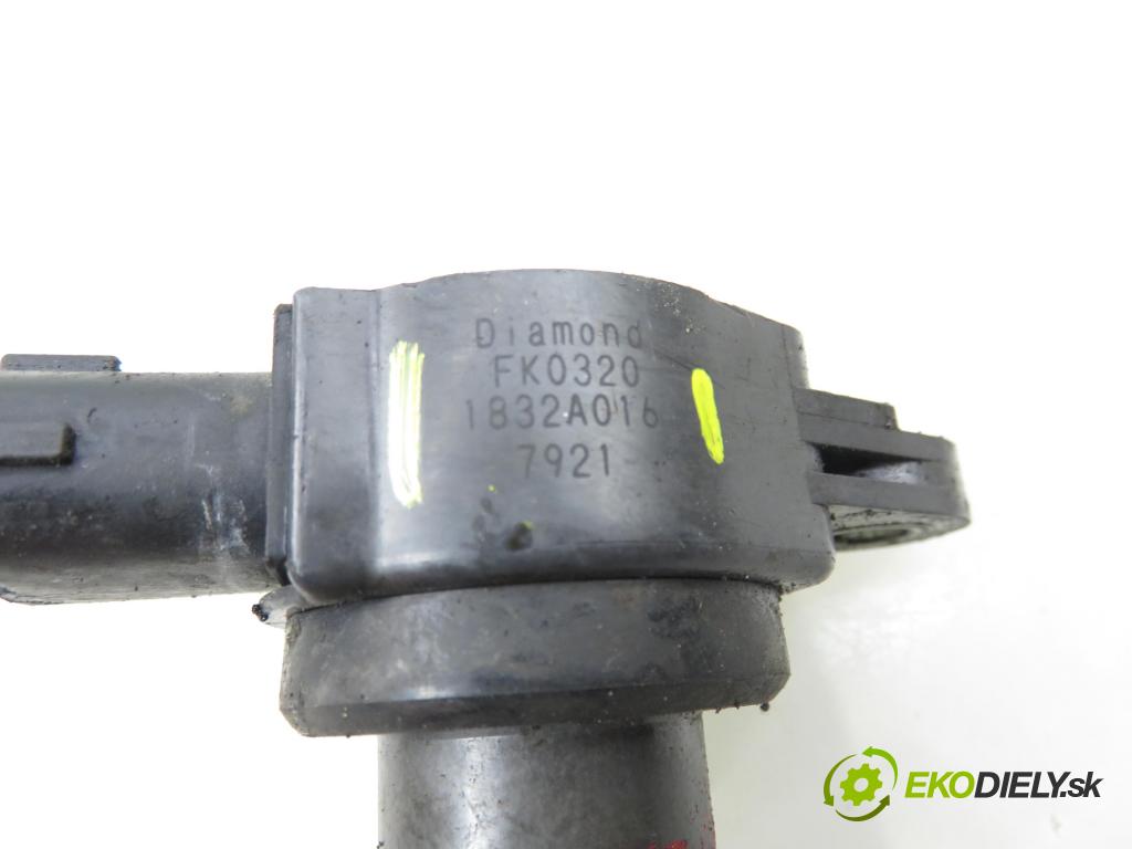 MITSUBISHI OUTLANDER II (CW_W) SUV 2008 125,00 2.4 MIVEC 4WD (CW5W) - 4B12 2360,00 Cievka zapaľovacia 1832A016 ; FK0320