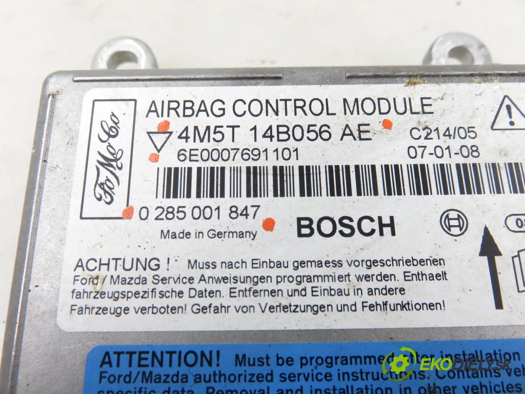 FORD FOCUS C-MAX (DM2) MINIVAN 2007 100,00 2.0 TDCi - G6DA 1997,00 MODUL air BAG 4M5T14B056AE ; 0285001847