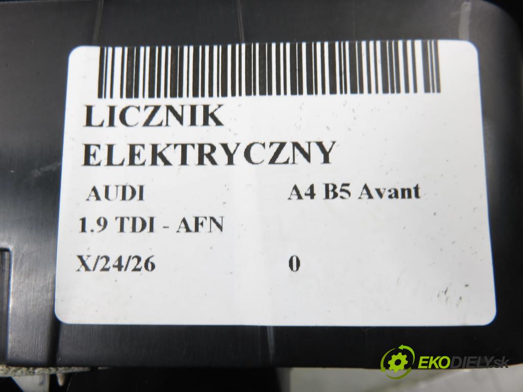 AUDI A4 Avant (8D5, B5) KOMBI 1999 81,00 1.9 TDI - AFN 1896,00 Prístrojovka elektrický 8D0919861A