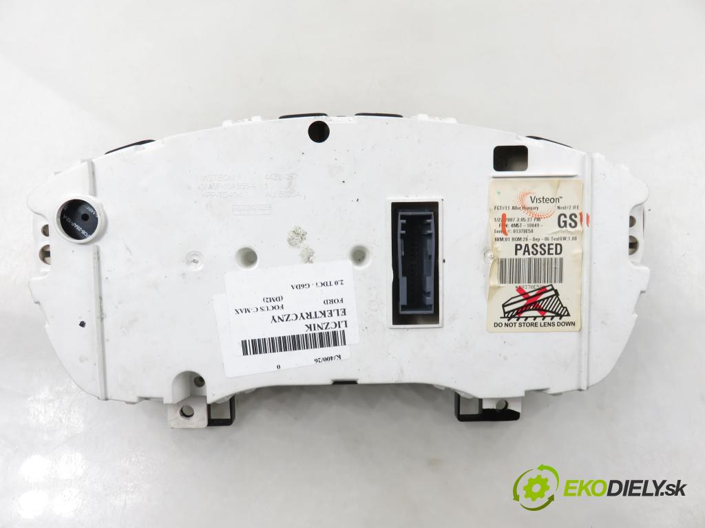 FORD FOCUS C-MAX (DM2) MINIVAN 2007 100,00 2.0 TDCi - G6DA 1997,00 Prístrojovka elektrický 4M5T10849GS