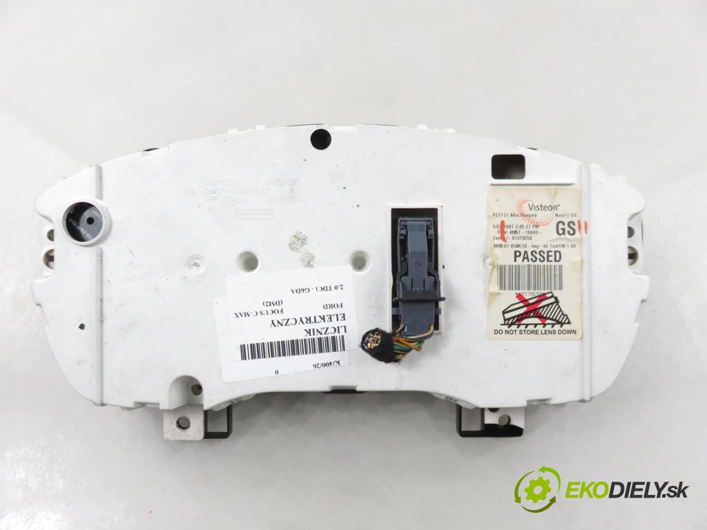 FORD FOCUS C-MAX (DM2) MINIVAN 2007 100,00 2.0 TDCi - G6DA 1997,00 Prístrojovka elektrický 4M5T10849GS