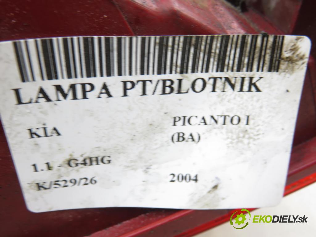 KIA PICANTO (BA) HB 2004 48,00 1.1 - G4HG 1086,00 světlo pravé zadní