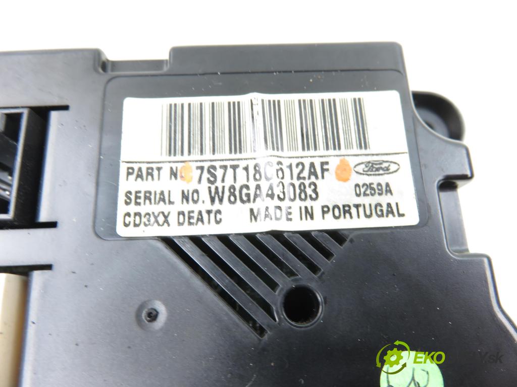 FORD MONDEO IV Turnier (BA7) KOMBI 2007 103,00 2.0 TDCi - QXBA 1997,00 Panel topení KLIMATRONIK 7S7T18C612AF
