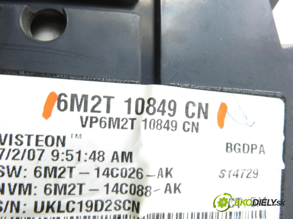 FORD MONDEO IV Turnier (BA7) KOMBI 2007 103,00 2.0 TDCi - QXBA 1997,00 Prístrojovka elektrický 6M2T10849CN