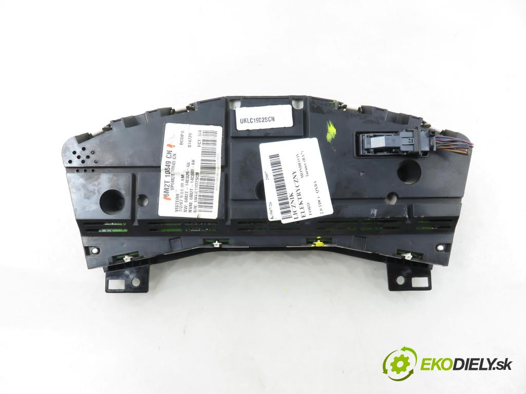 FORD MONDEO IV Turnier (BA7) KOMBI 2007 103,00 2.0 TDCi - QXBA 1997,00 Prístrojovka elektrický 6M2T10849CN